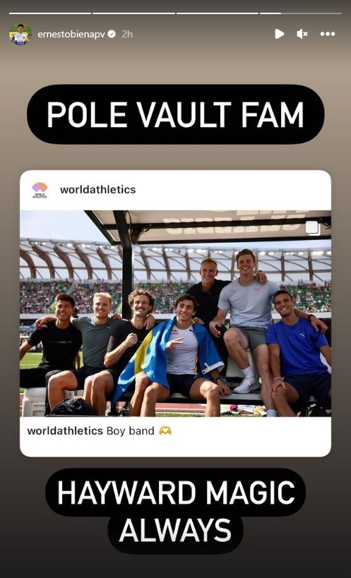 Pole Vault Fam EJ Obiena Bags Silver Cheers On Mondo Duplantis Who